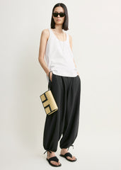 Parachute trousers black