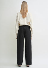 Wrap blouse ecru