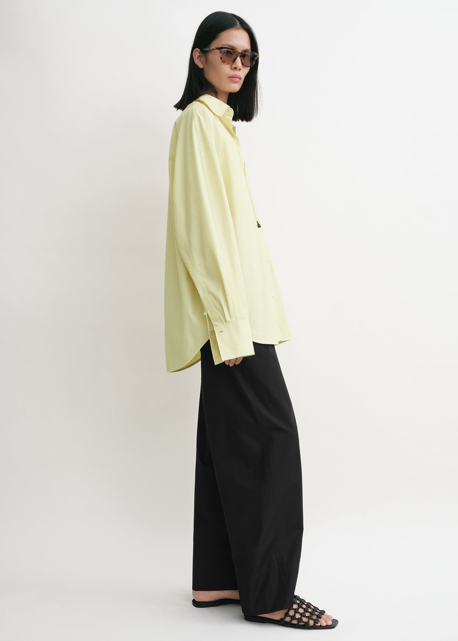 Raw raglan shirt straw petite