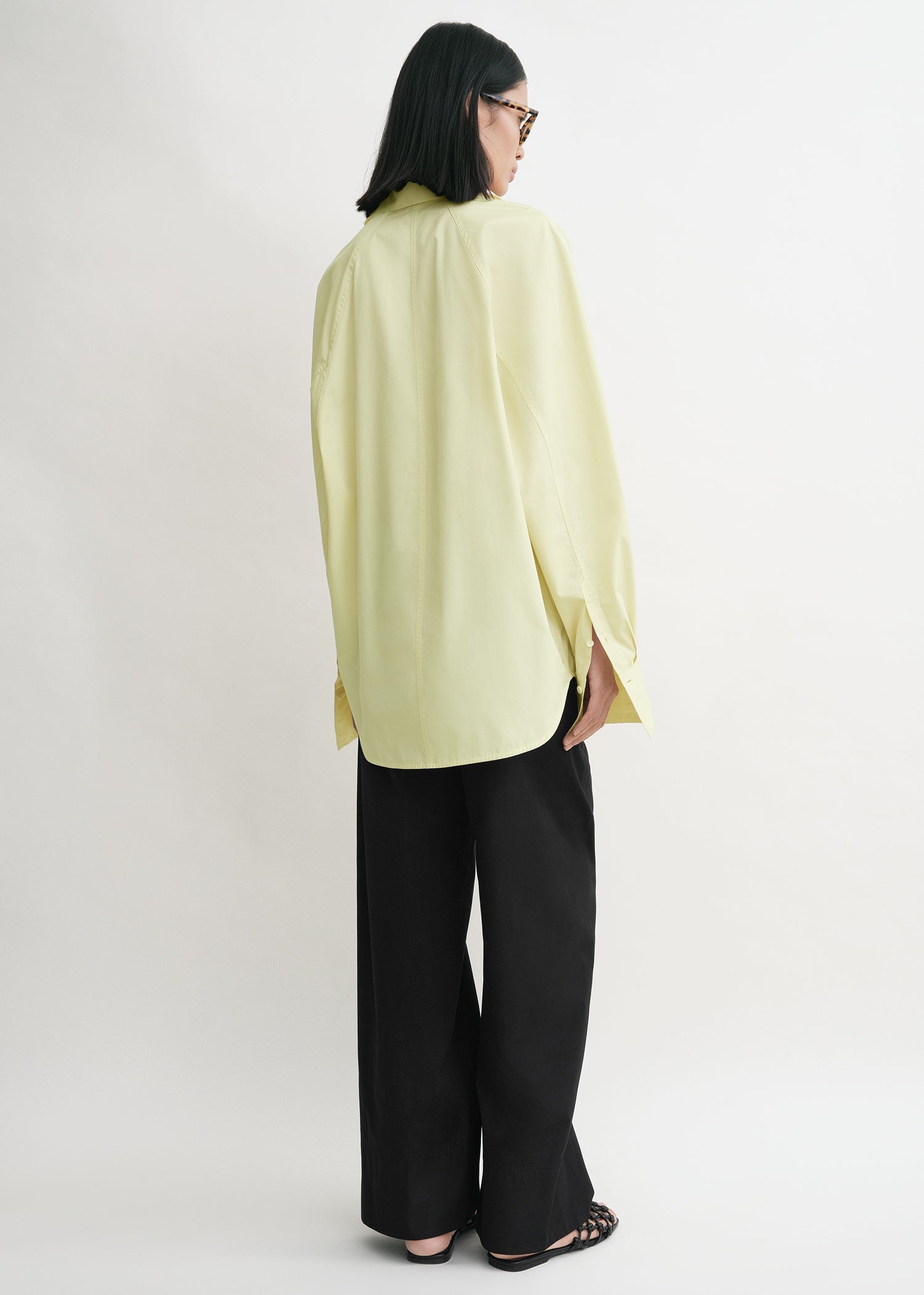 Raw raglan shirt straw petite