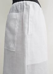 Summer shorts white
