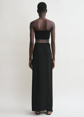 Bandeau knit black