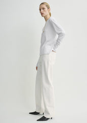 Classic long-sleeve tee white