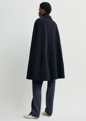 Cape coat navy