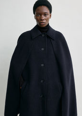 Cape coat navy