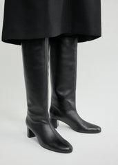 Downtown nappa knee-high boots black
