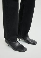Day nappa ankle boots black