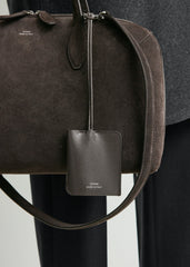 Leather keyring bark