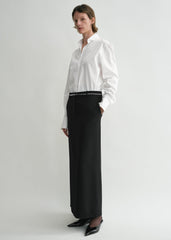 Tuxedo shirt white