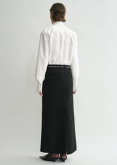 Tuxedo shirt white