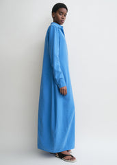 Parachute shirtdress cobalt petite