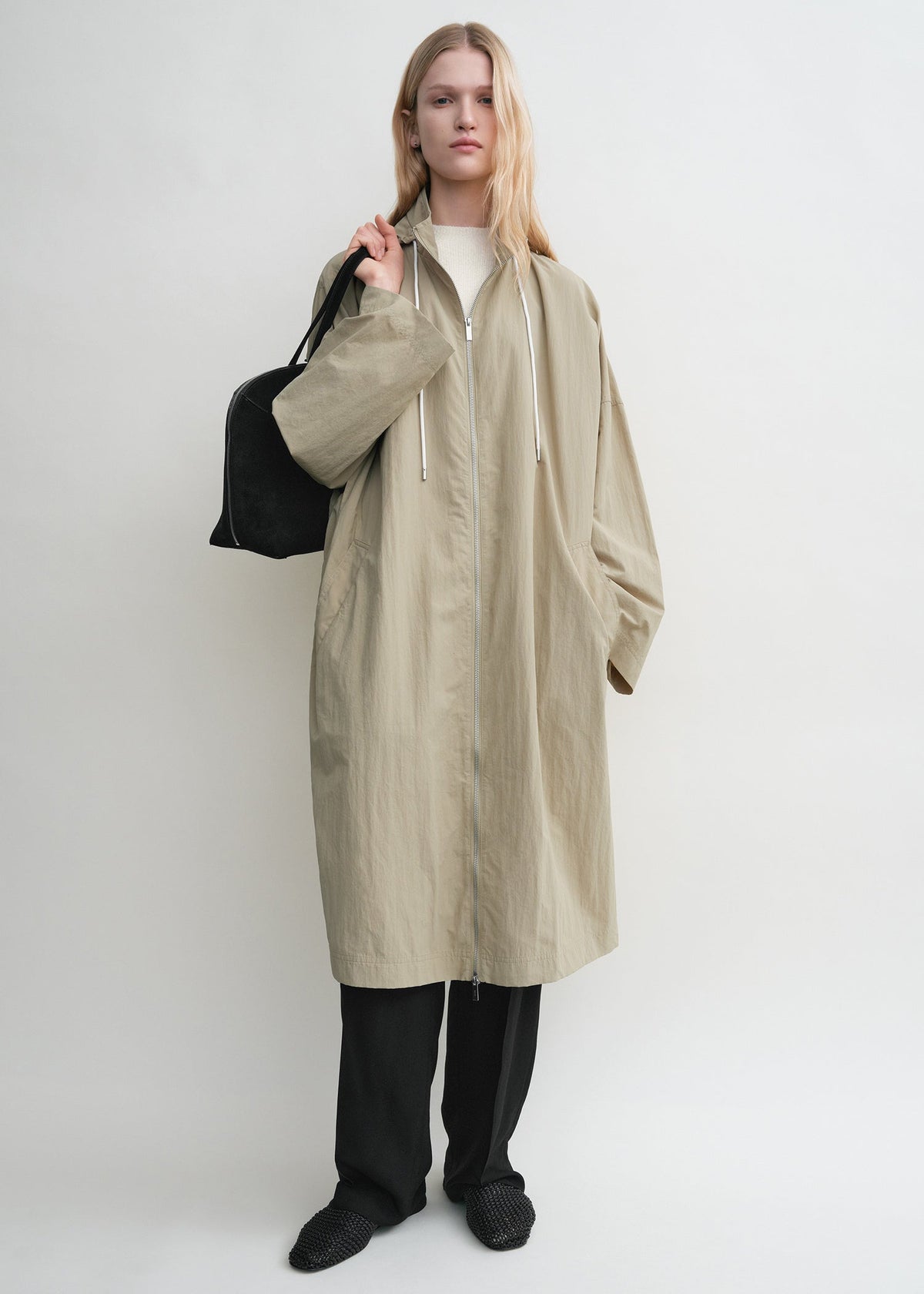 Windbreaker coat desert