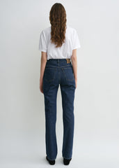 High slim denim indigo