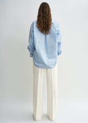 Classic tumbled shirt sky