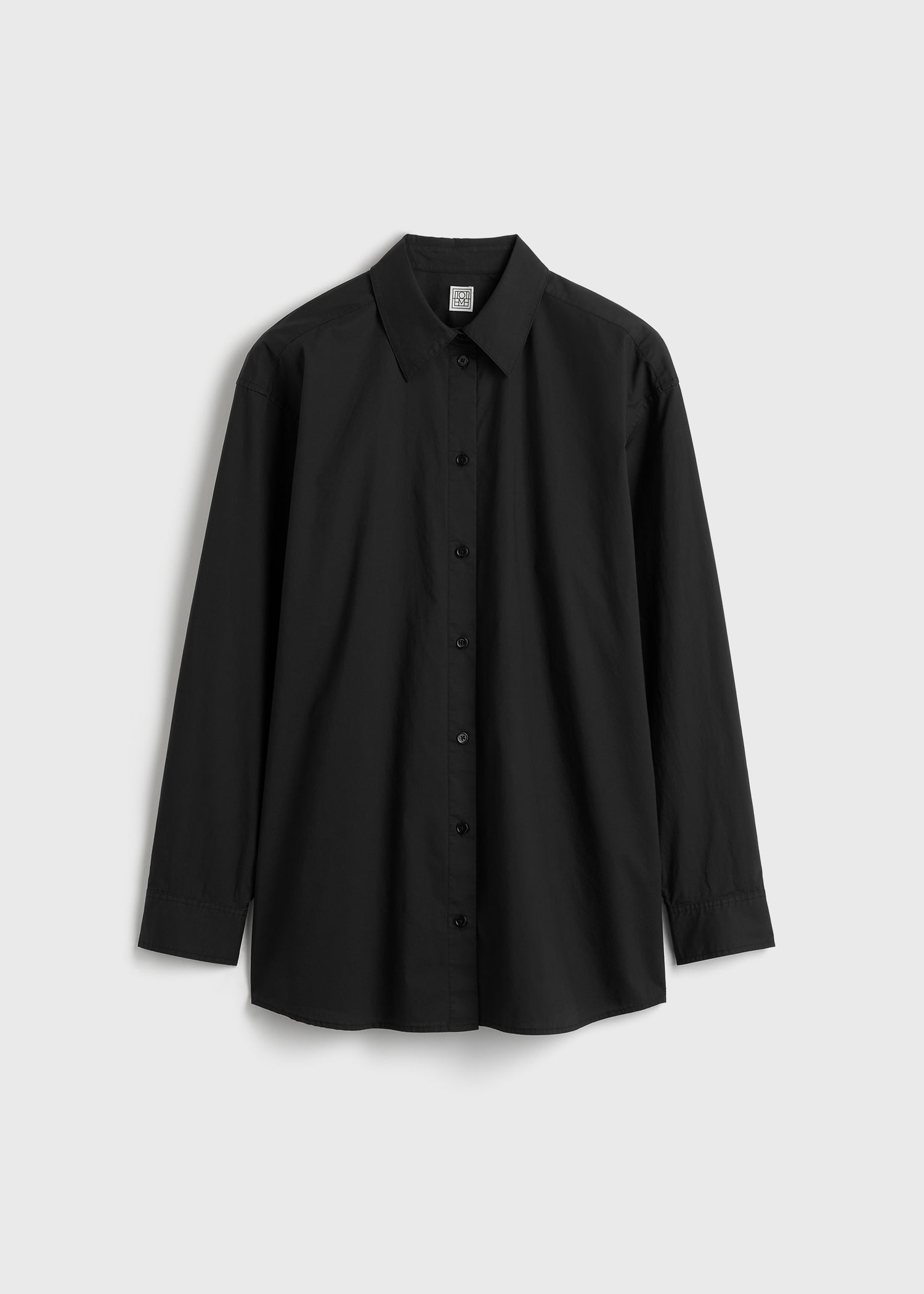 Classic tumbled shirt washed black
