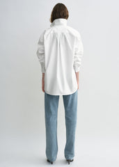 Classic tumbled shirt white