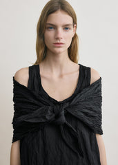 Big scarf black