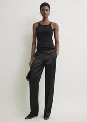 Fluid slip top black
