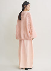 Puffed cardigan bloom