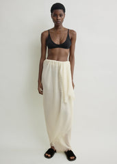 Scoop bikini top black