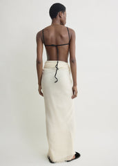 Scoop bikini top black