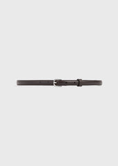 Thin leather belt bark