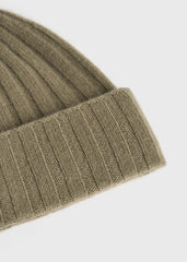 Cashmere beanie hazel