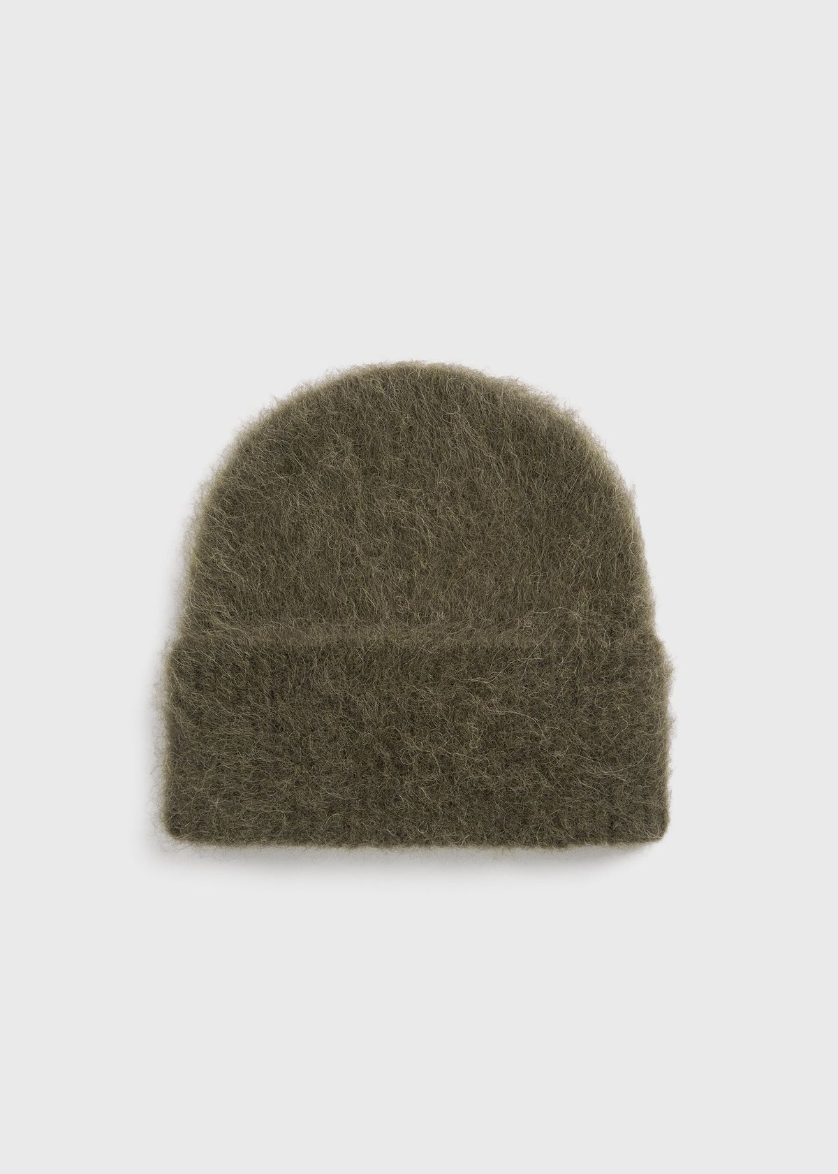 Alpaca knit beanie pepper