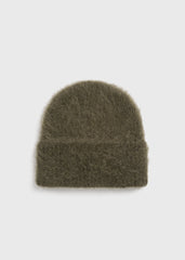 Alpaca knit beanie pepper