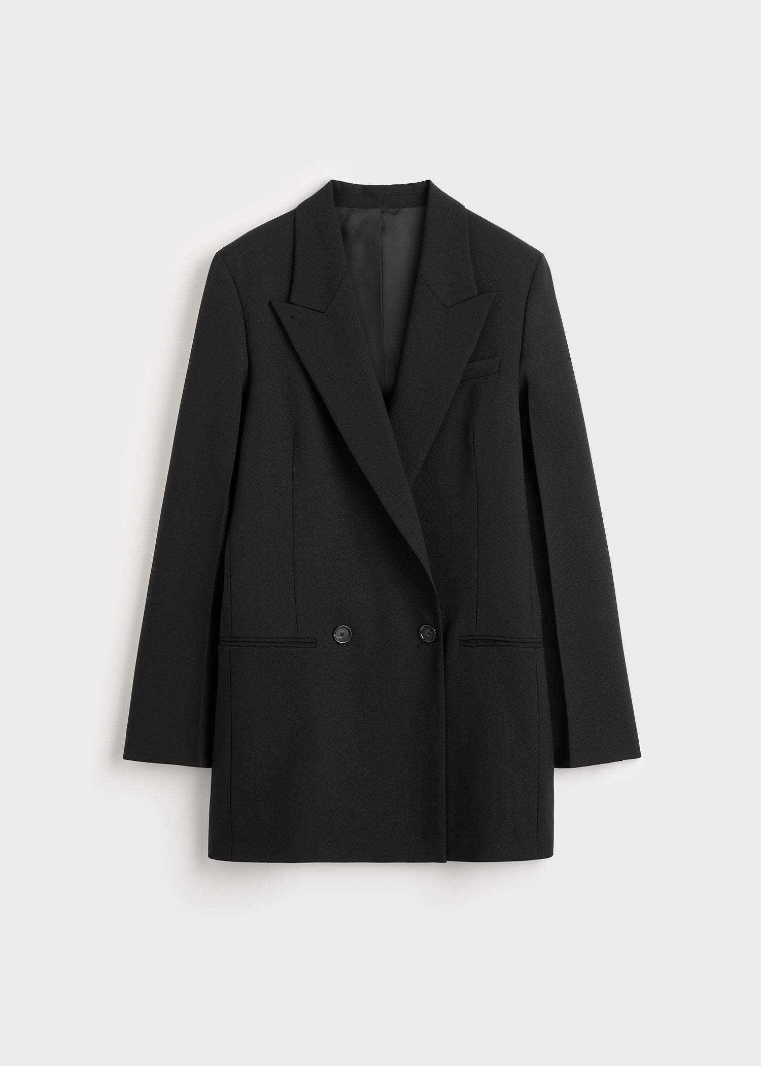 Shield blazer black