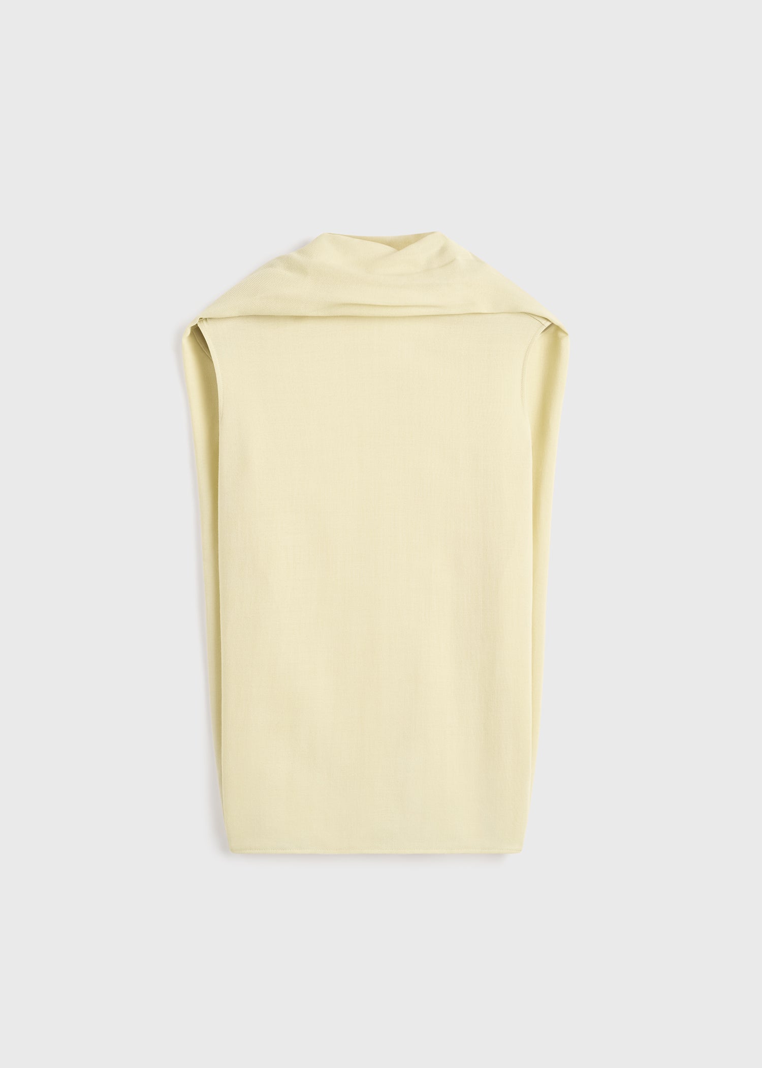 Cocoon cape blouse champagne