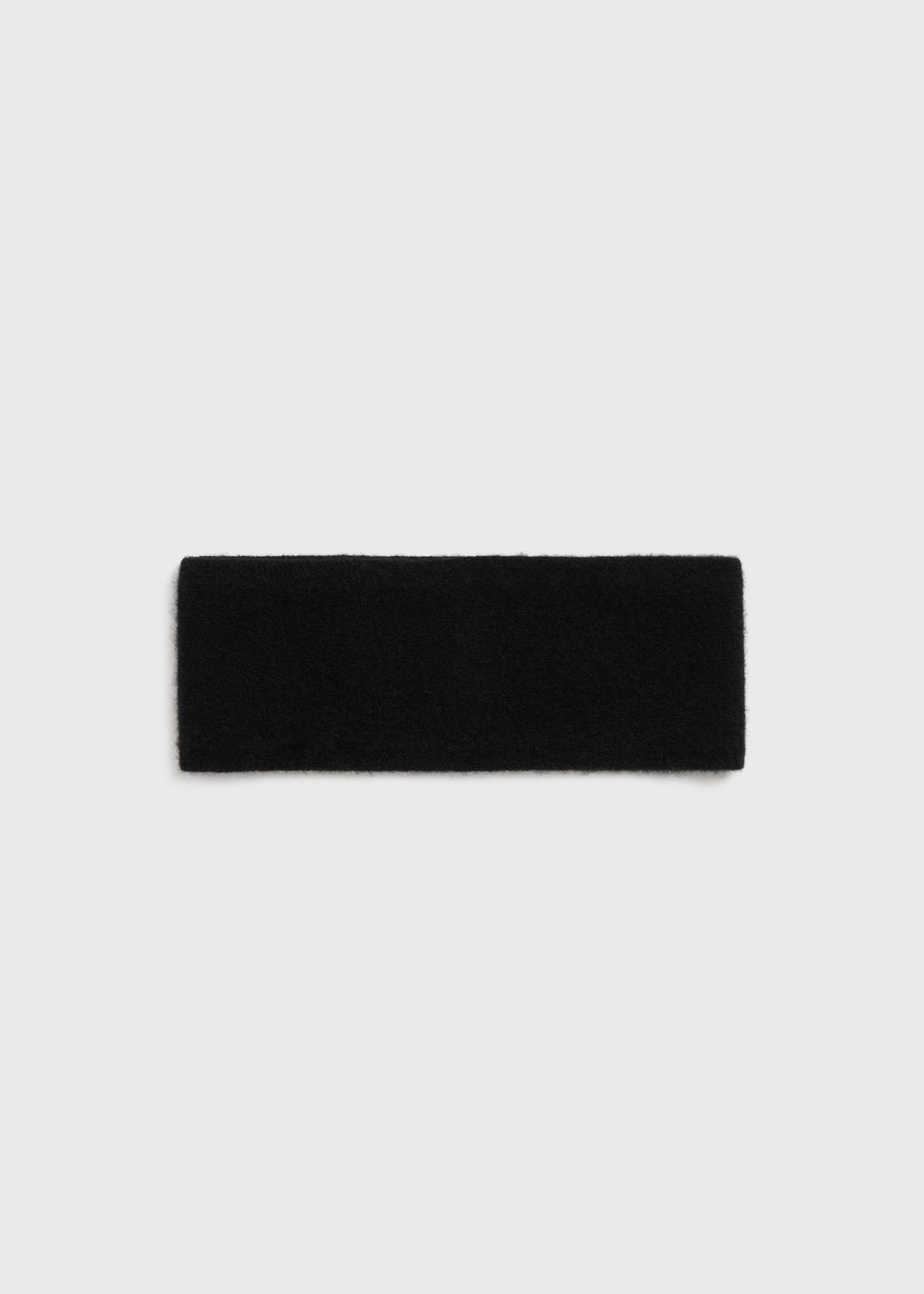 Cashmere headband black