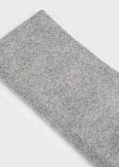 Cashmere headband grey