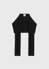 Sleeve scarf black