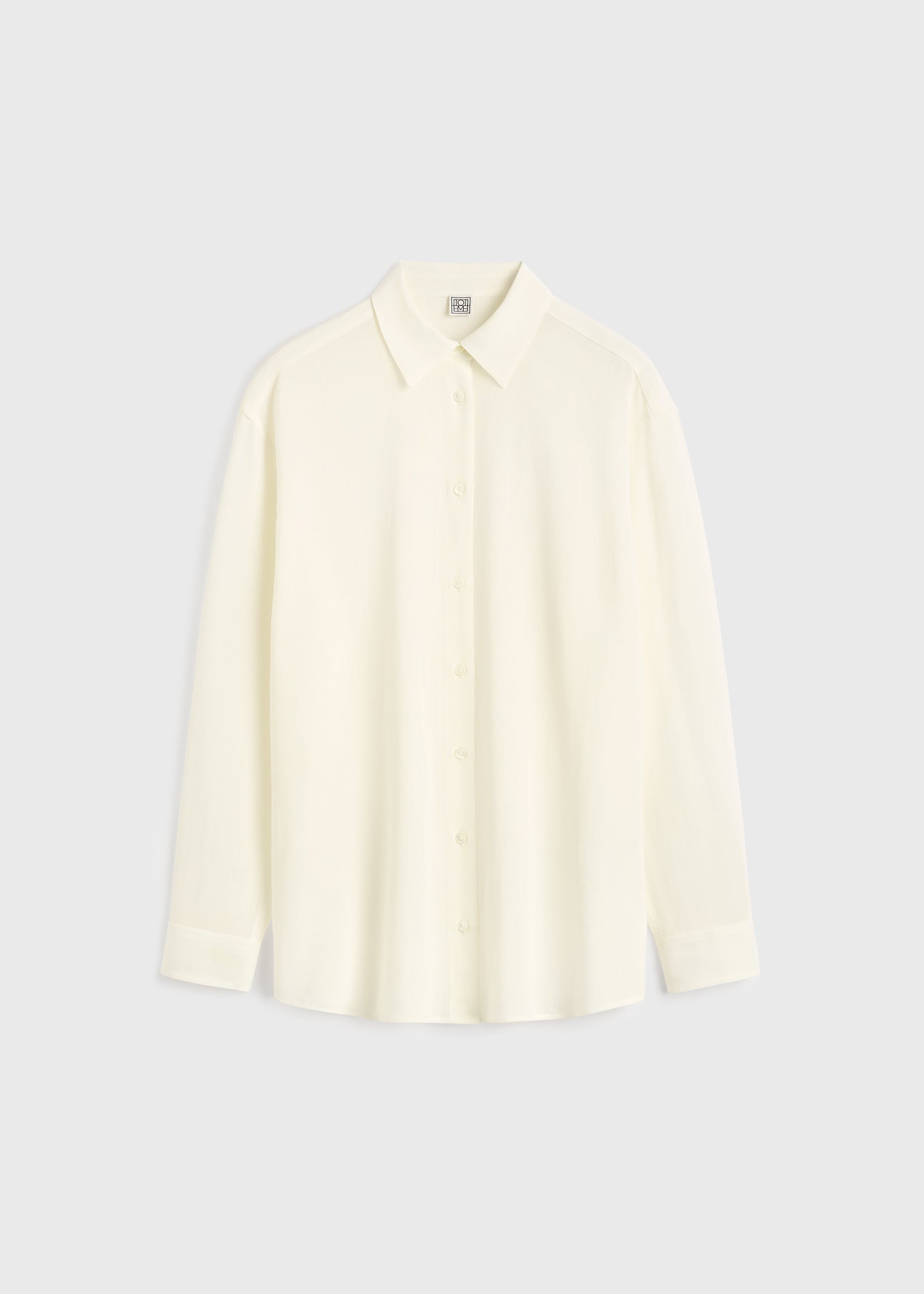 Classic crepe shirt milk