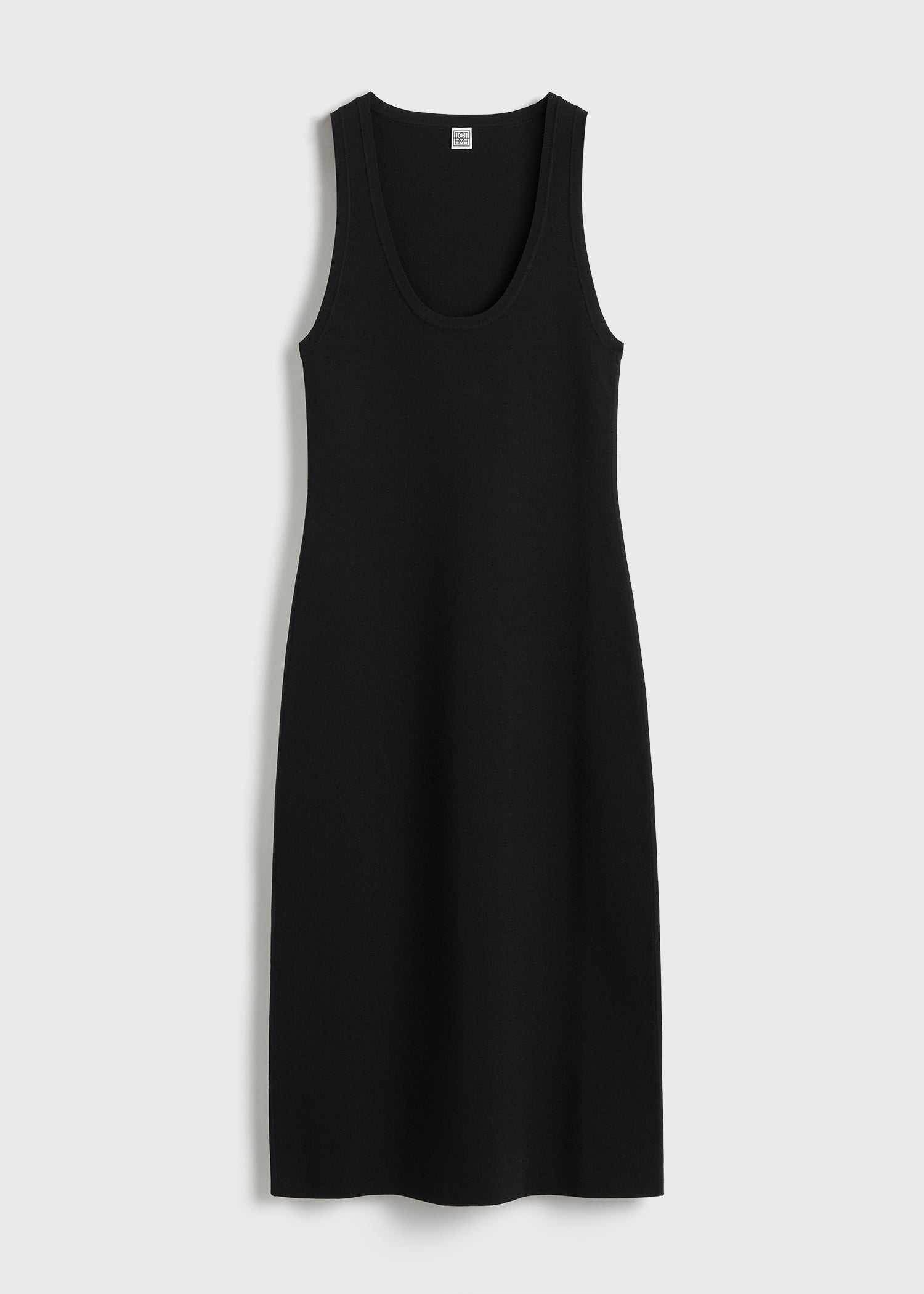 Short tank dress black