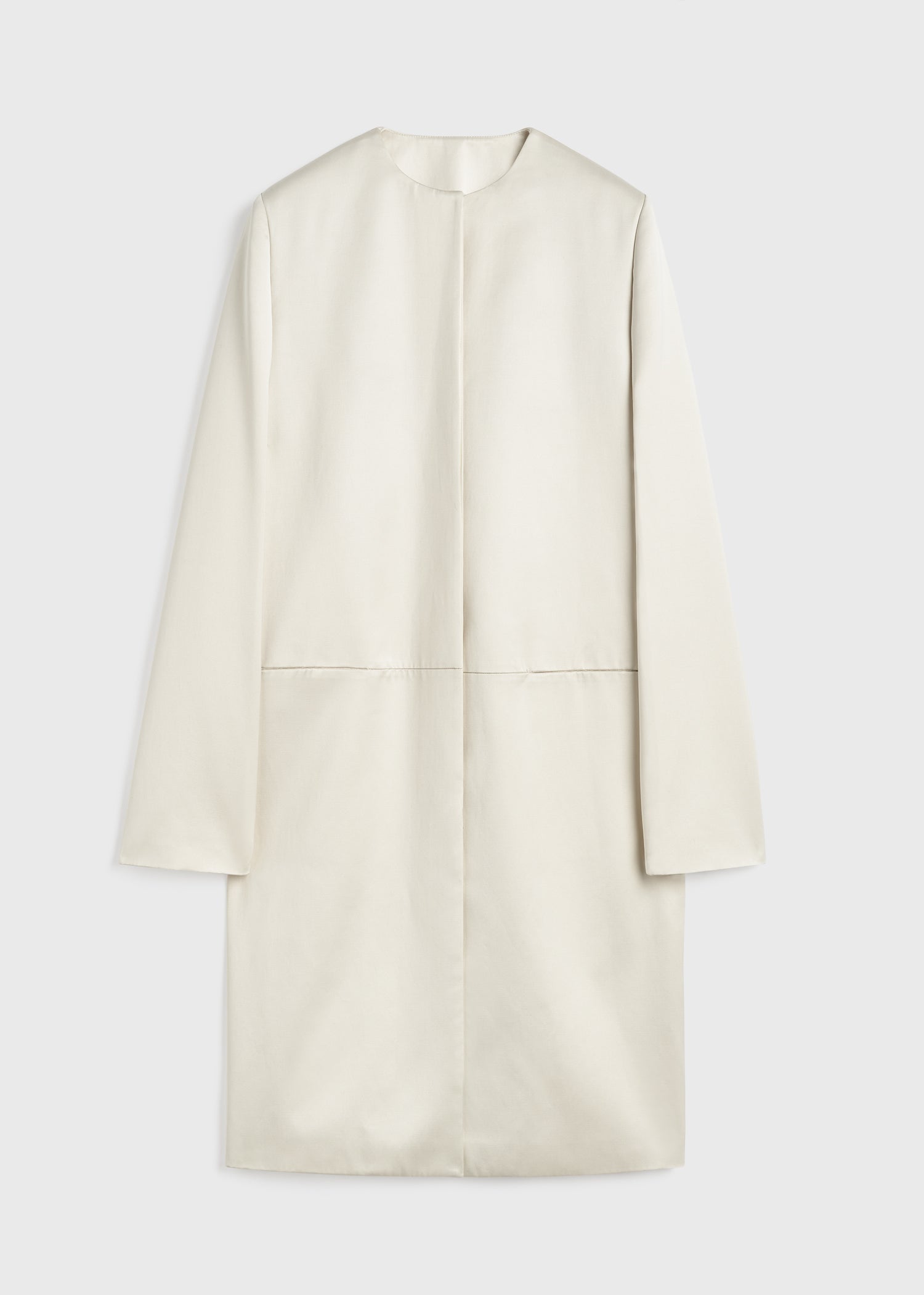 Chintz coat ecru
