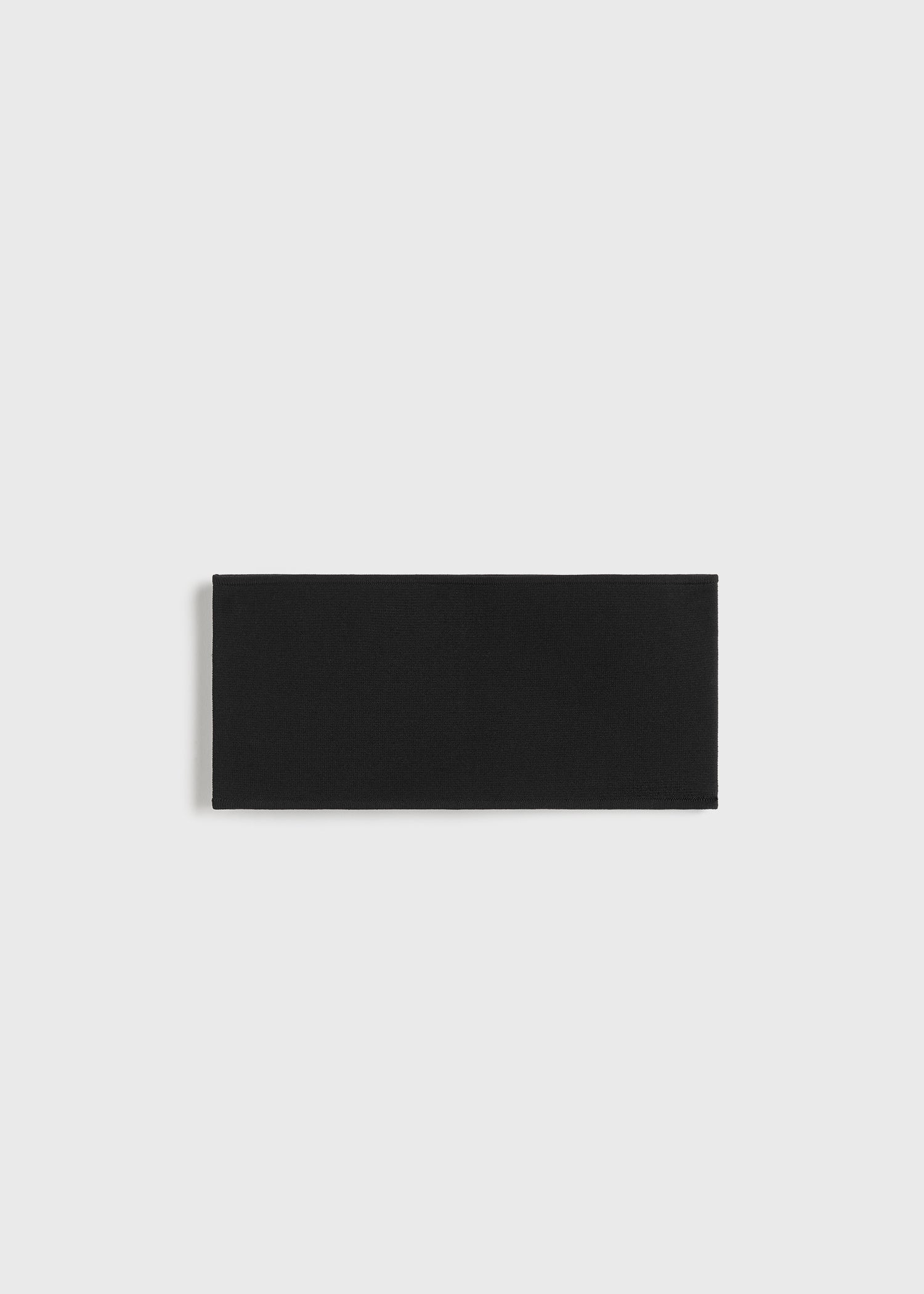 Bandeau knit black