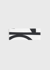 Monogram headband tofu