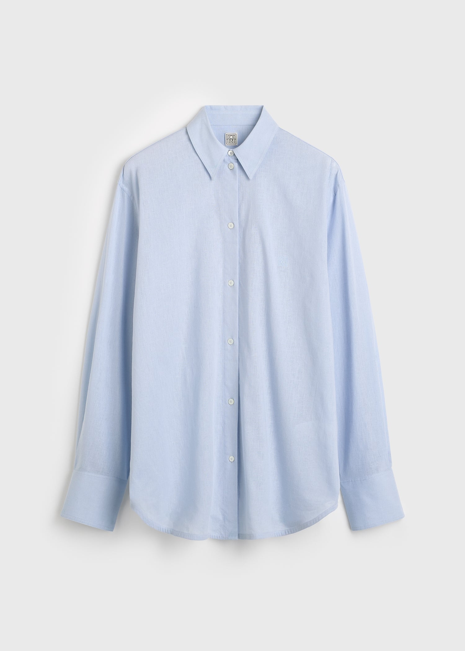 Oversized summer shirt sky