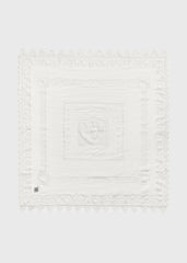 Lace scarf white
