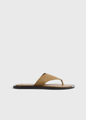 T-bar suede sandals desert
