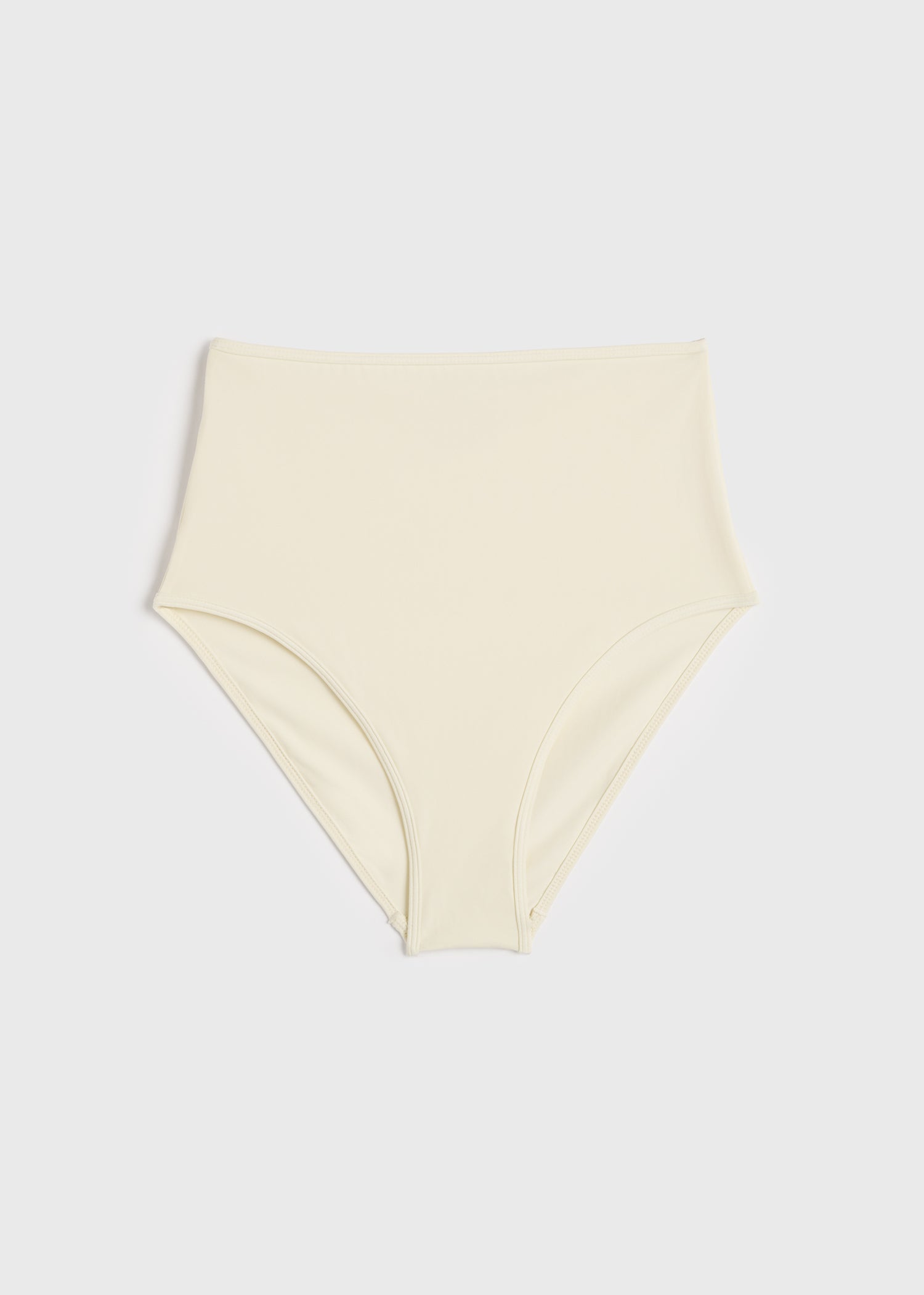 High bikini bottoms ecru