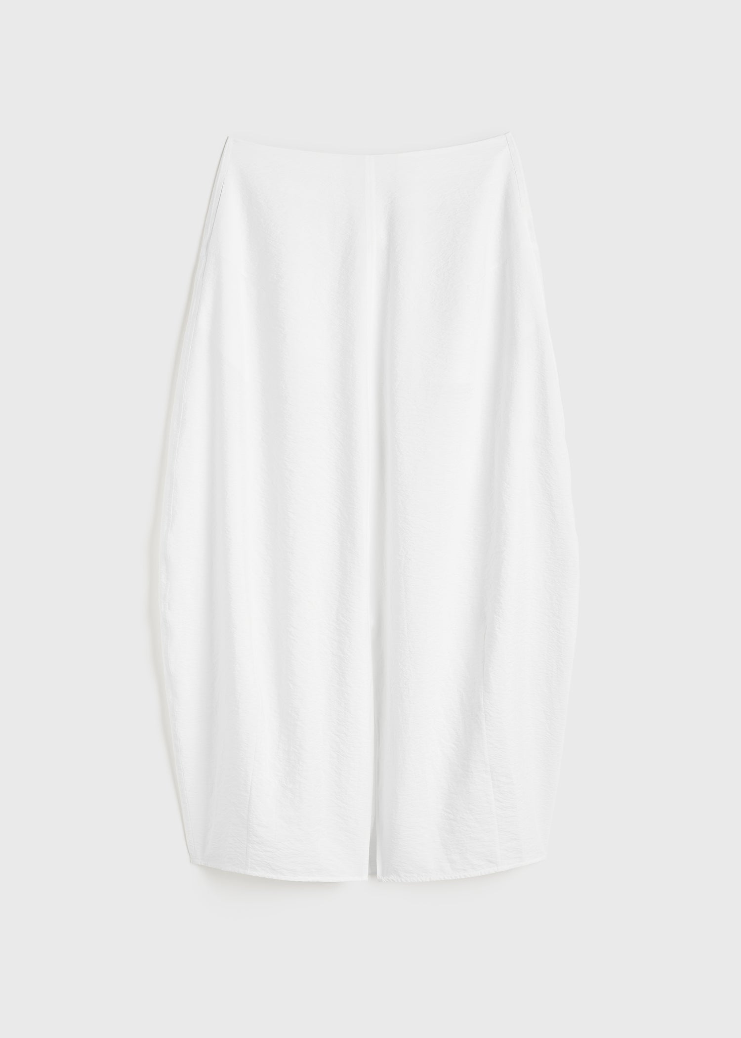 Parachute skirt white petite