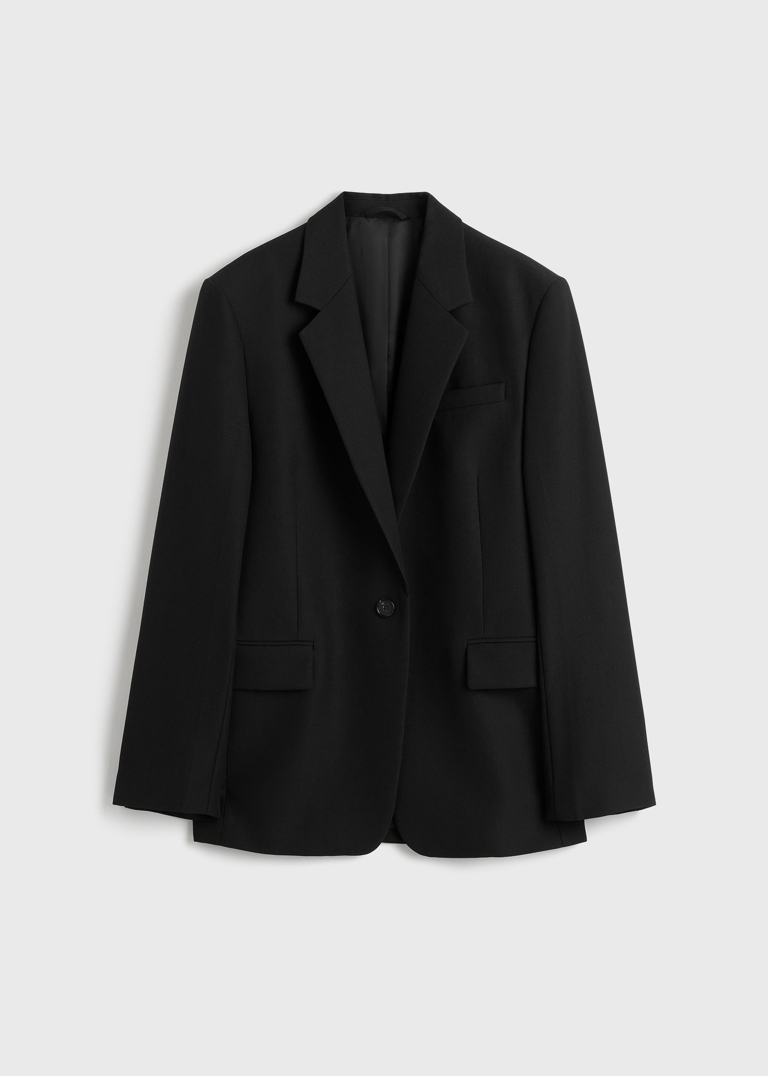 Tailored blazer black