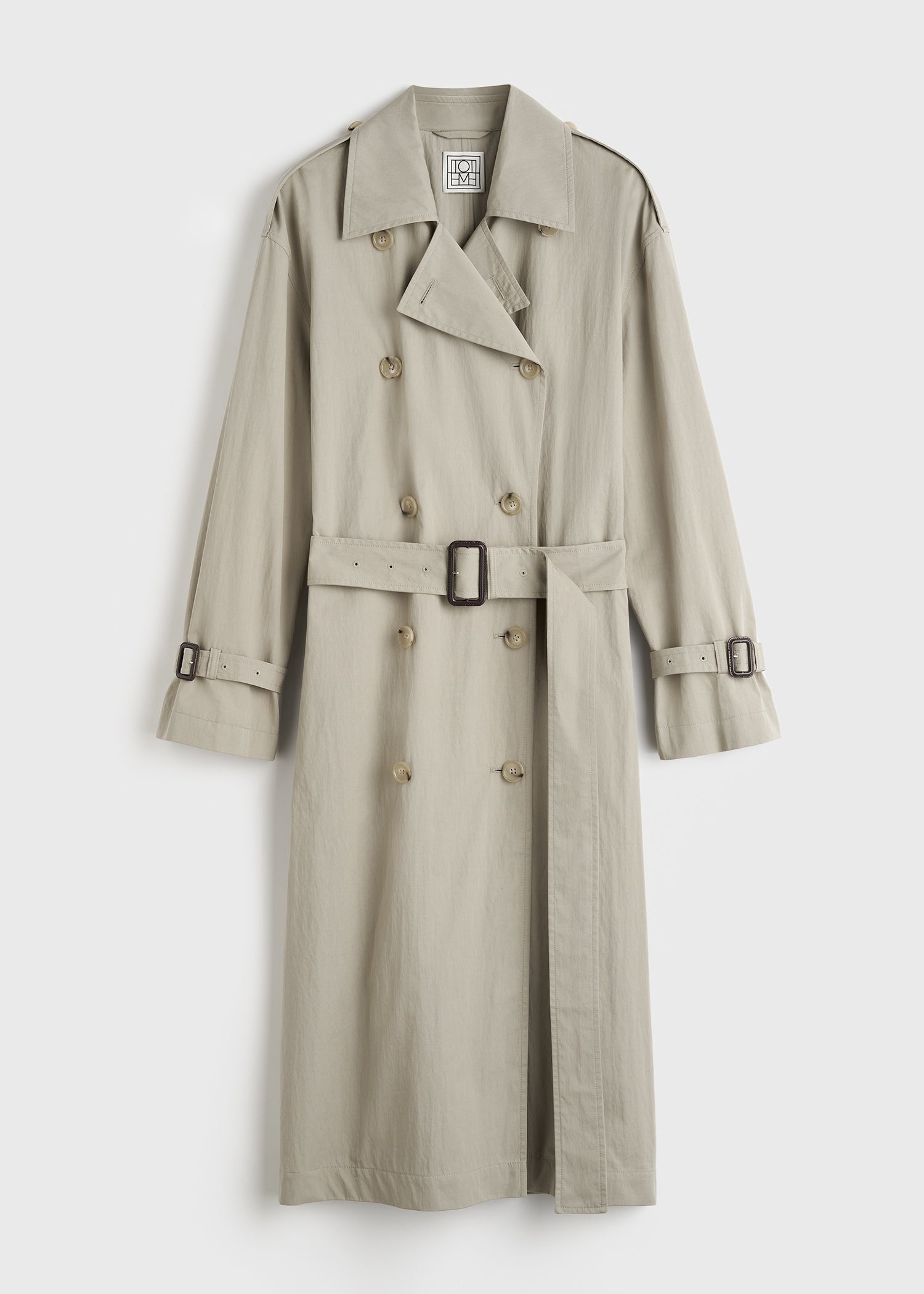 Crisp summer trench clay petite