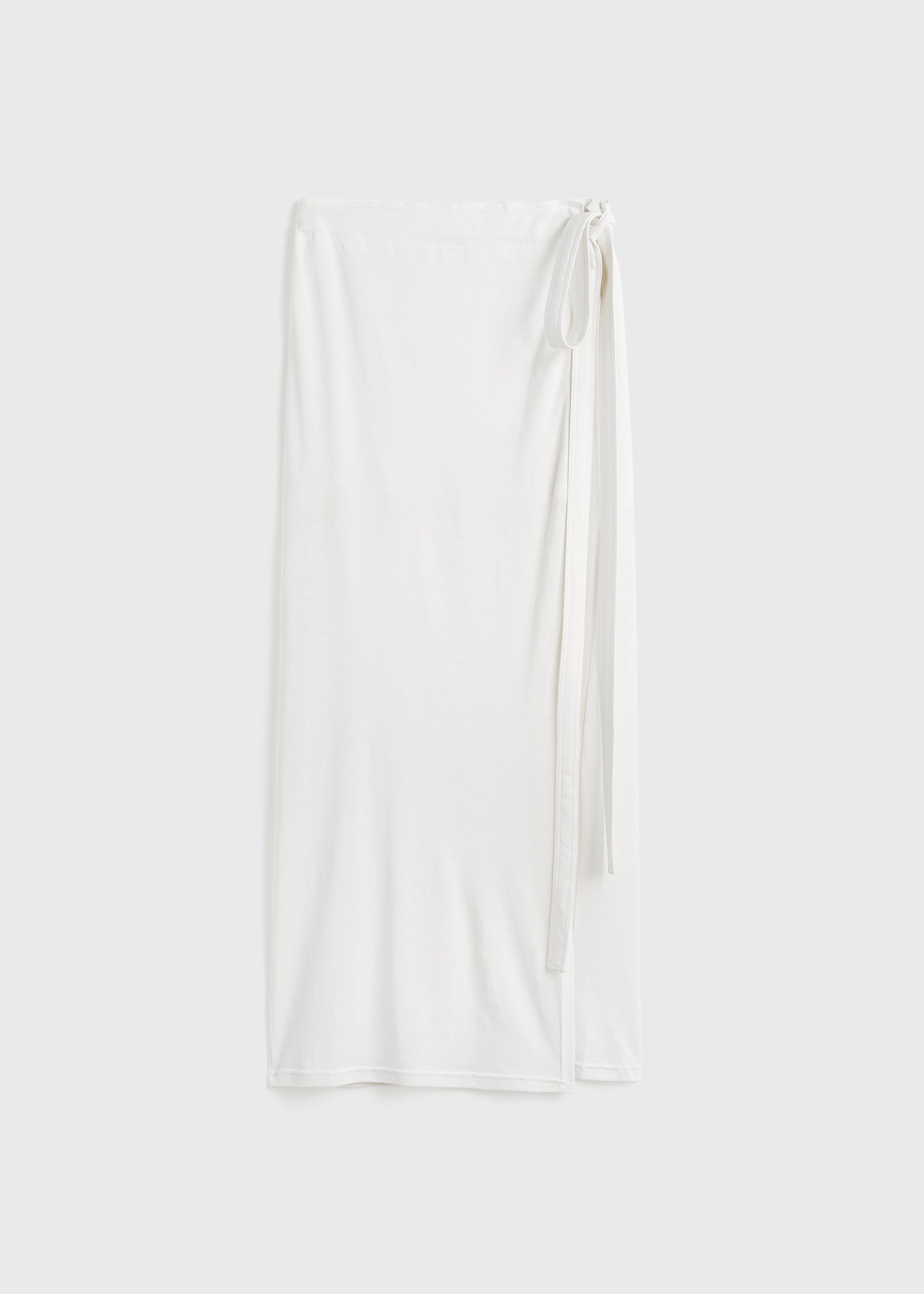 Wrap skirt off-white