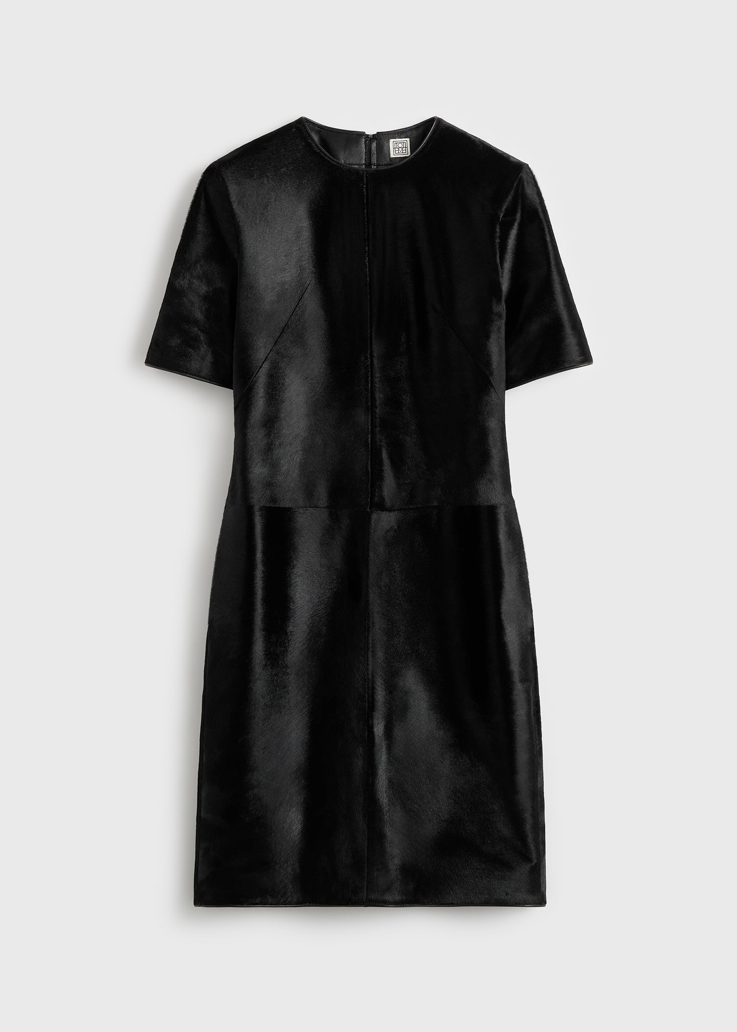Leather dress black