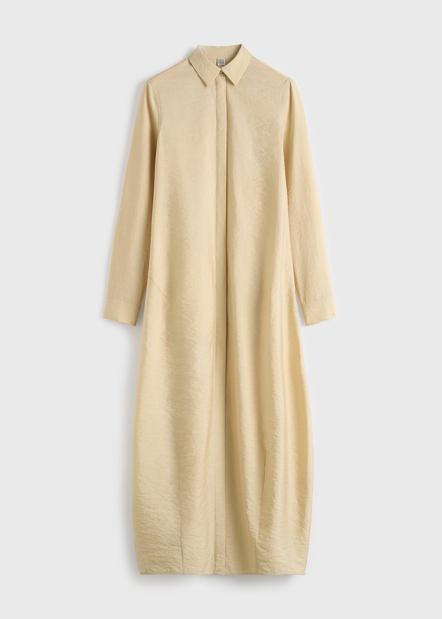 Parachute shirtdress stone