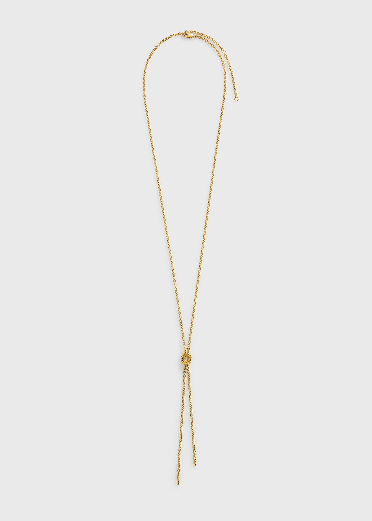 Rope lariat gold